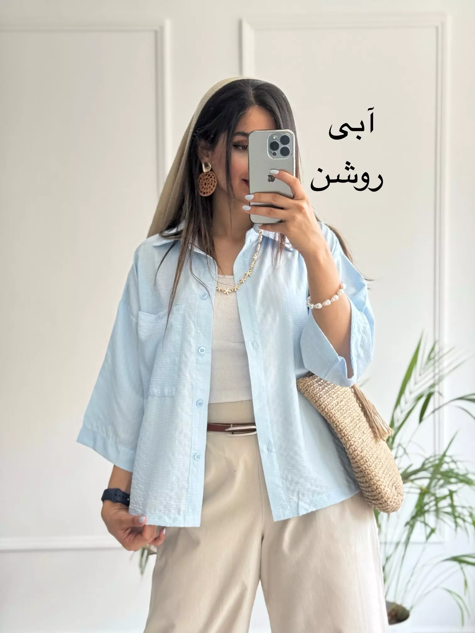 مانتو شومیزی باکسی آبنباتی
